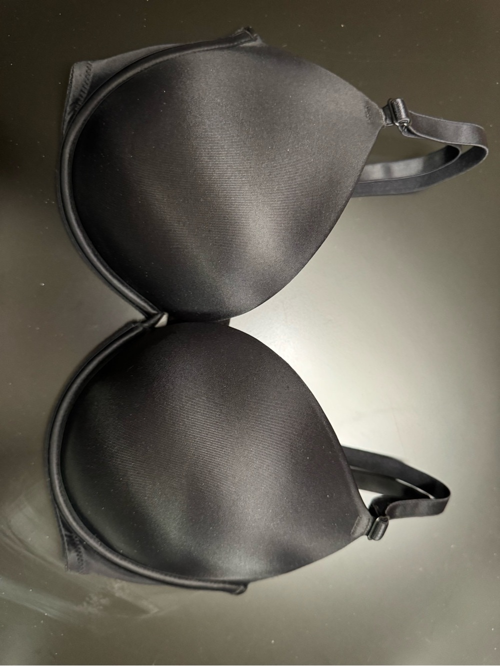 PINK Victoria's Secret Black T-Shirt Bra